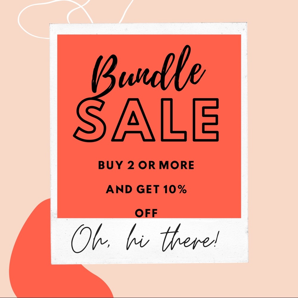 BUNDLE 2 FOR 10% OFF 💃